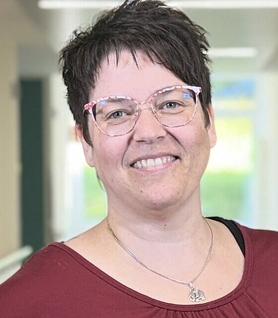Chefarztsekretärin Andrea Menge