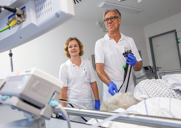 Ösophago-Gastro-Duodenoskopie (Magenspiegelung)