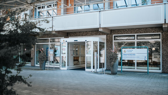 Haupteingang des Klinikums Itzehoe