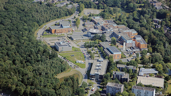 Luftbild des Klinikums Itzehoe von 2024