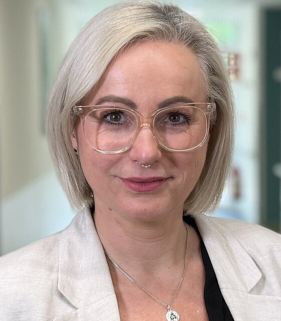 Chefarztsekretärin Katja Gutjahr