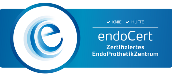 Logo endoCert - Zertifiziertes EndoProthetikZentrum